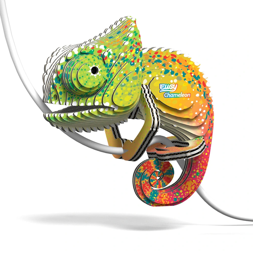 Eugy 3D Model Kit 075: Chameleon
