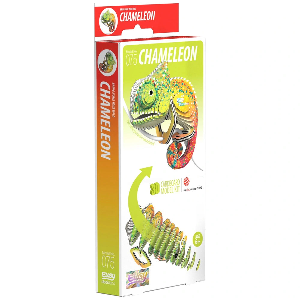 Eugy 3D Model Kit 075: Chameleon