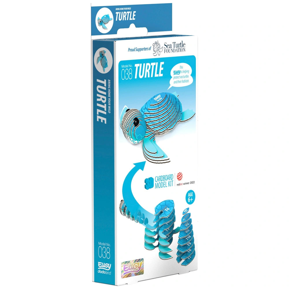 Eugy 3D Model Kit 038: Turtle