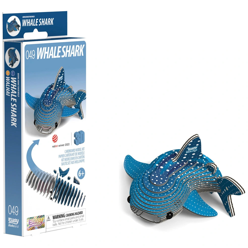 Eugy 3D Model Kit 049: Whale Shark