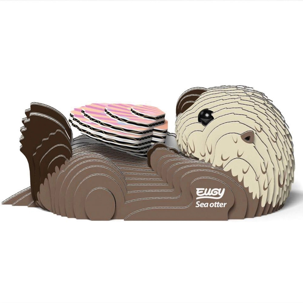 Eugy 3D Model Kit 060: Sea Otter