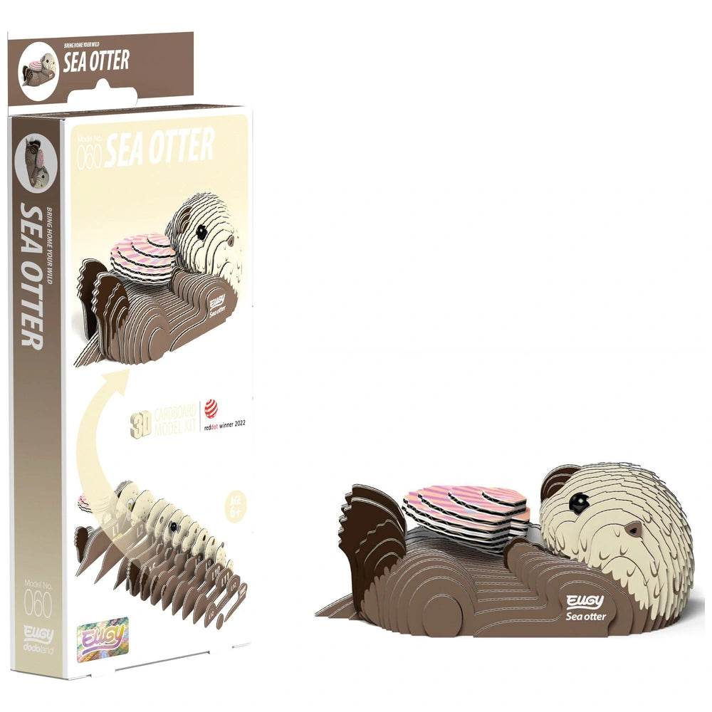 Eugy 3D Model Kit 060: Sea Otter