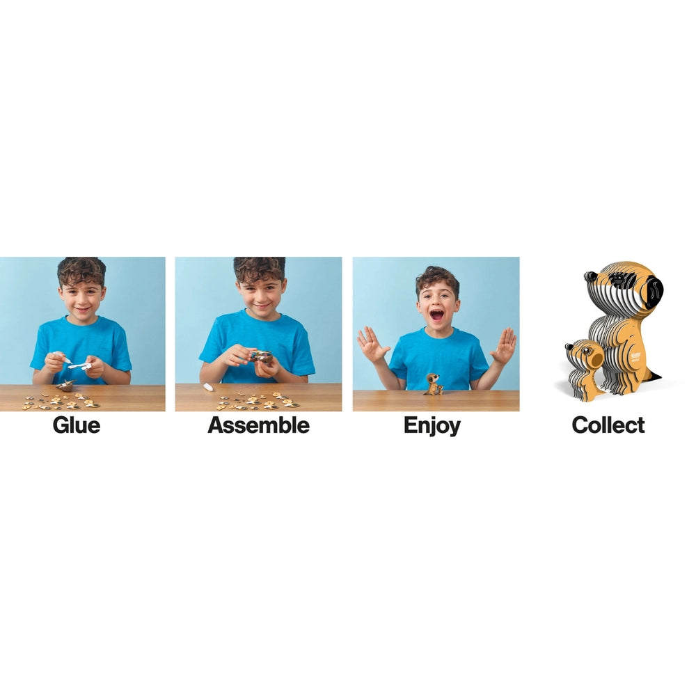 Eugy 3D Model Kit 046: Meerkat