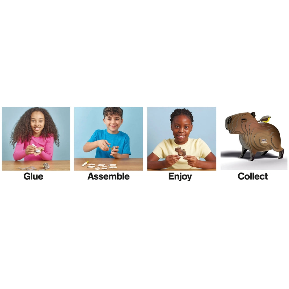 Eugy 3D Model Kit 120: Capybara