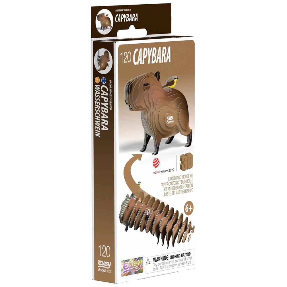 Eugy 3D Model Kit 120: Capybara