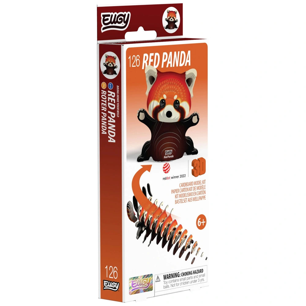 Eugy 3D Model Kit 126: Red Panda