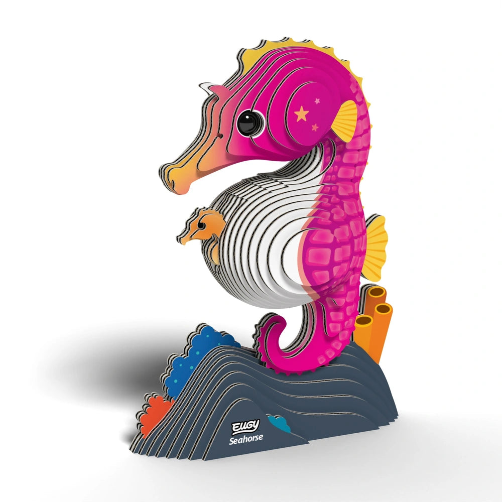 Eugy 3D Model Kit 141: Seahorse
