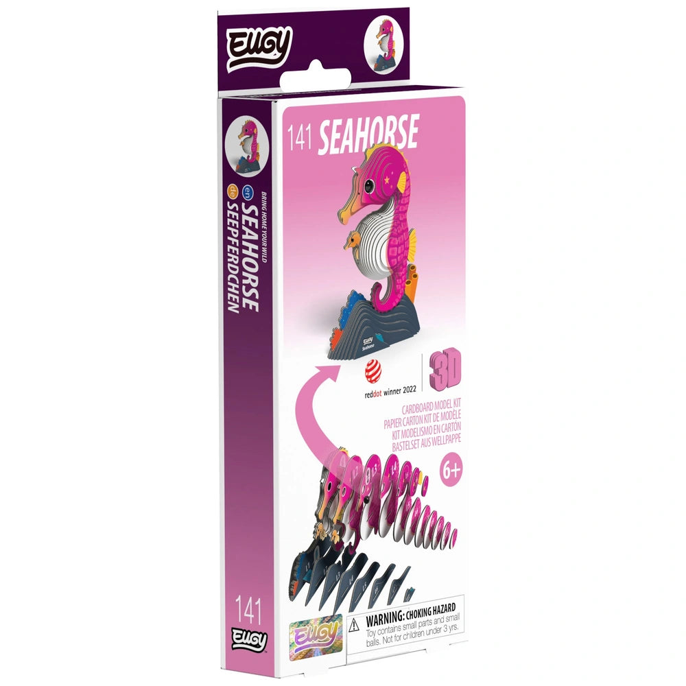 Eugy 3D Model Kit 141: Seahorse