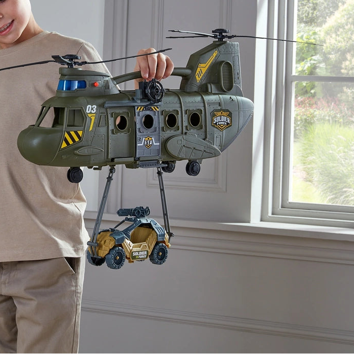 Soldier Force Playset Military Vehicles With Lights And Sounds