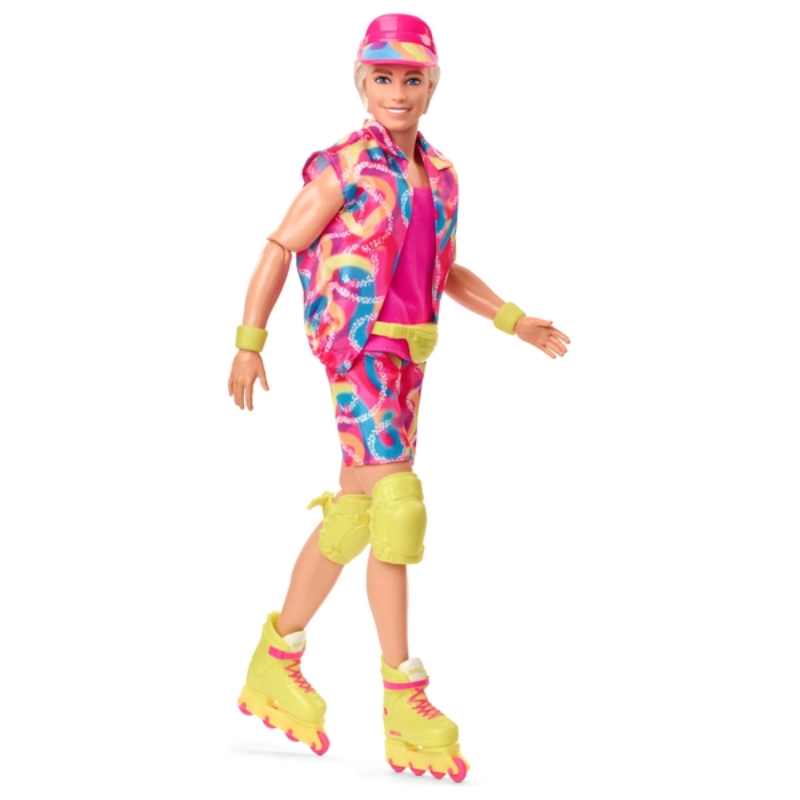 Barbie The Movie Ken Neon Roller Skating Doll