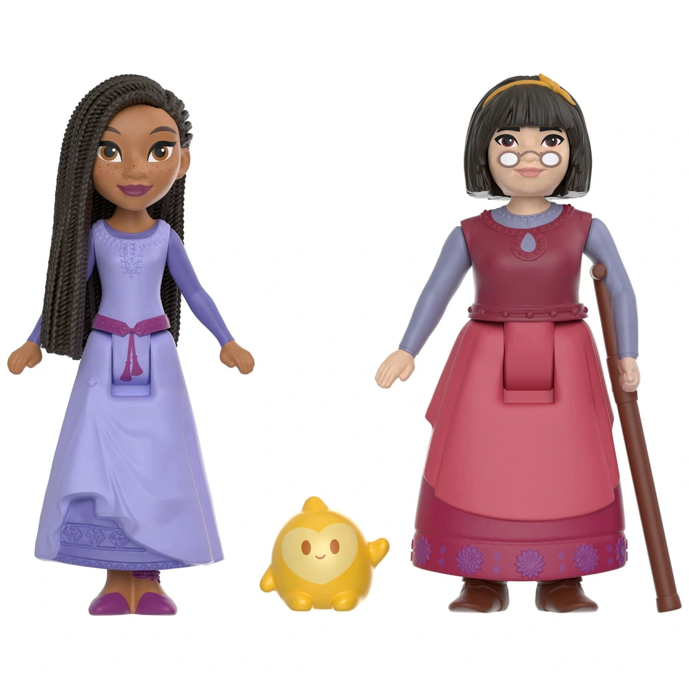 Disney Wish Asha & Friends Small Doll Figure Set