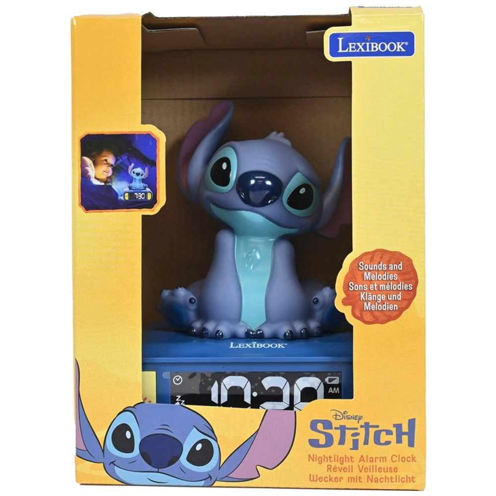 Disney Stitch Alarm Clock Night Light Stitch