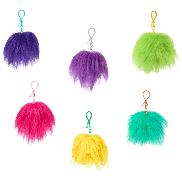 Trolls 3 Band Together Pom Poms Keychain Assortment