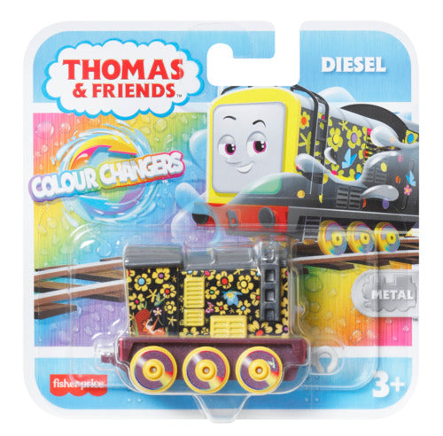 Thomas & Friends Color Changers Diecast Toy Trains Collection Of Vehicles, Characters May Vary