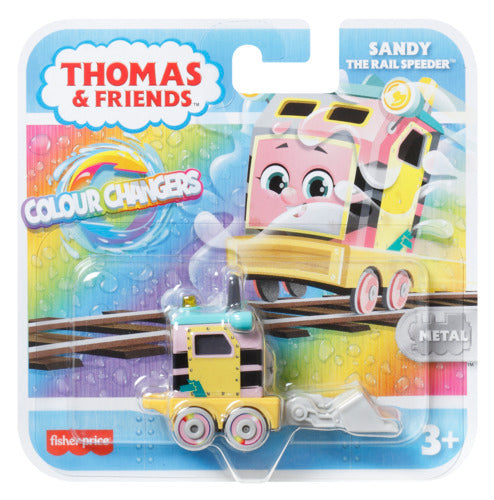 Thomas & Friends Color Changers Diecast Toy Trains Collection Of Vehicles, Characters May Vary