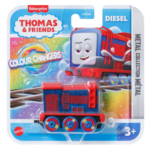Thomas & Friends Color Changers Diecast Toy Trains Collection Of Vehicles, Characters May Vary