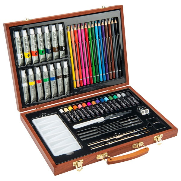 Artist Collection 55 Piece Wooden Art Set