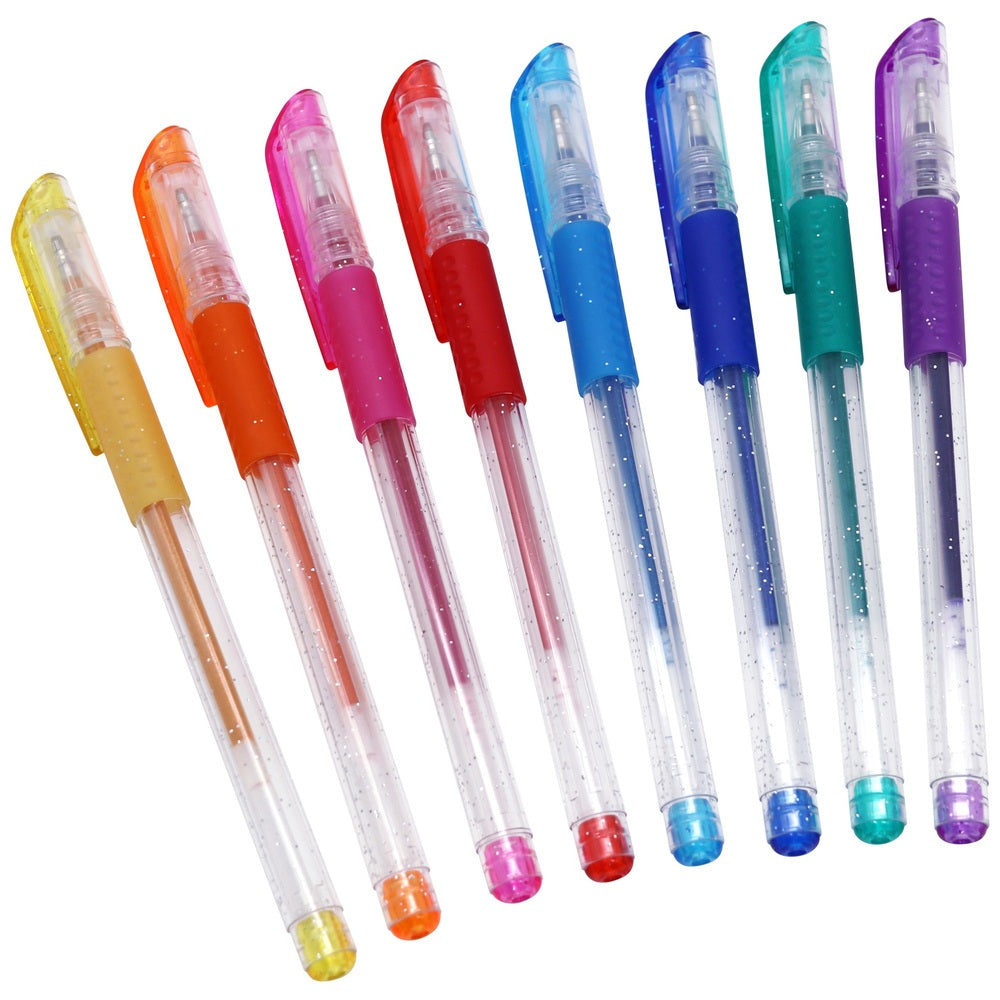 Crafty Co. Gel Pens Glitter Neon And Metallic Set 24 Piece