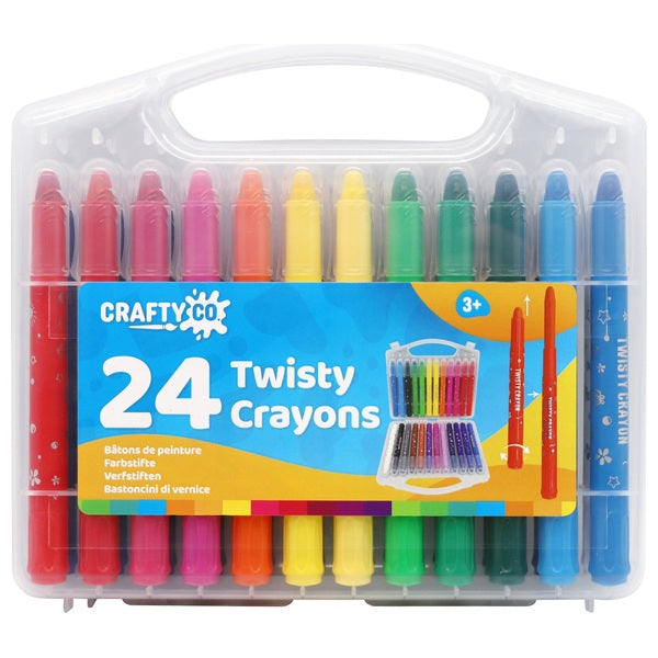 Crafty Co Twisty Crayons 24 Pack