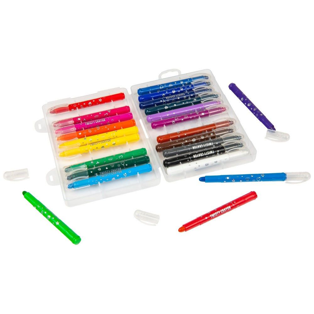 Crafty Co Twisty Crayons 24 Pack