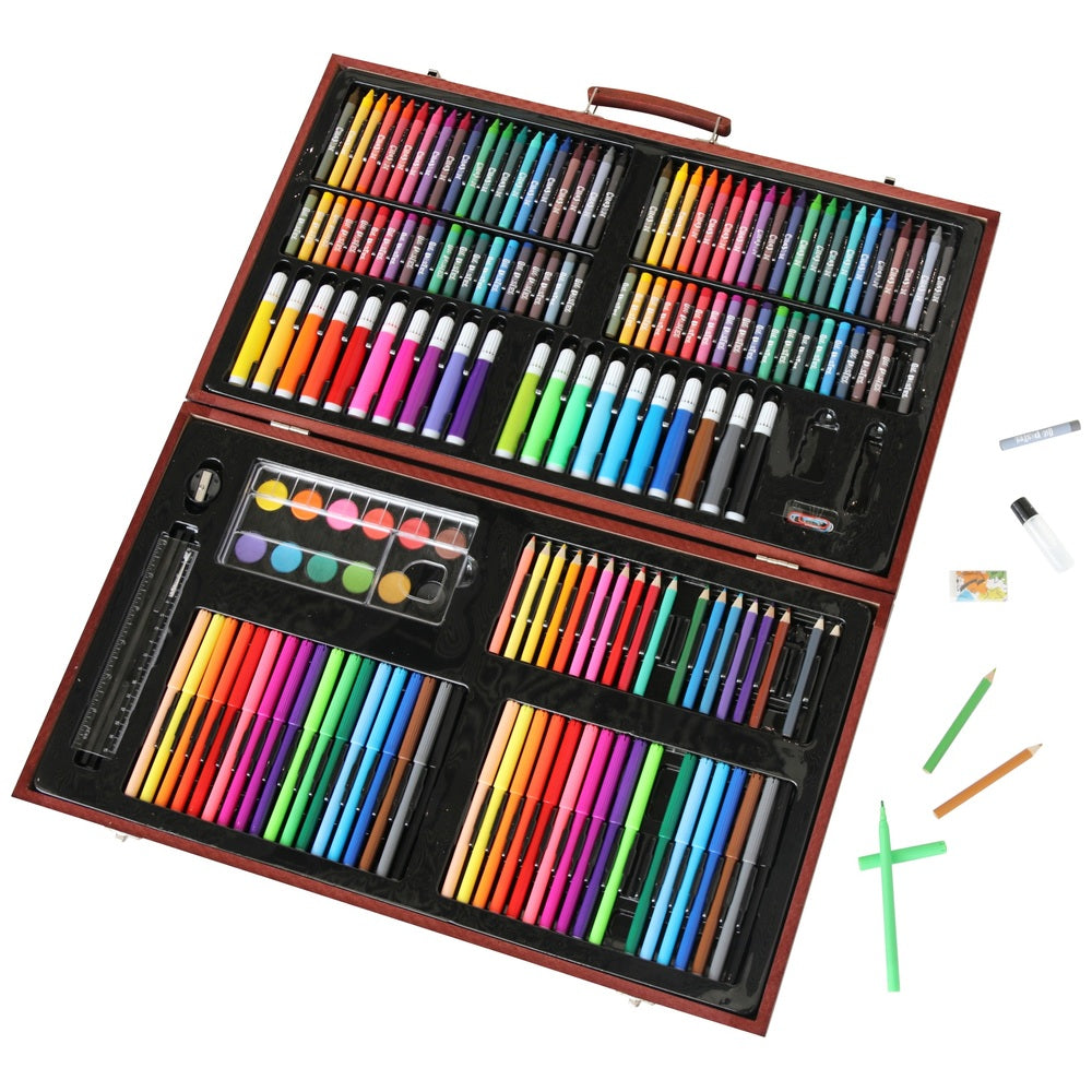 Art Studio 180 Piece Wooden Junior Art Set