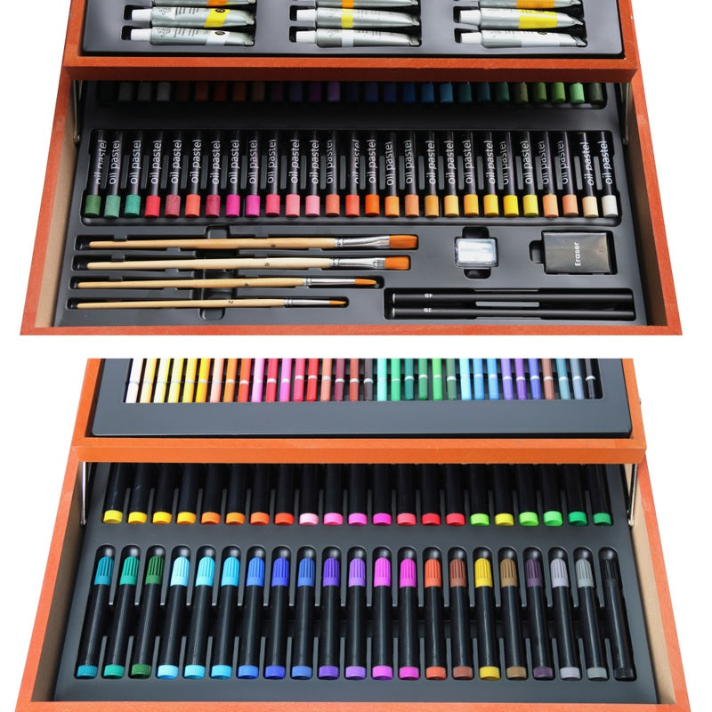 Artists Collection 174 Piece Wooden Art Set