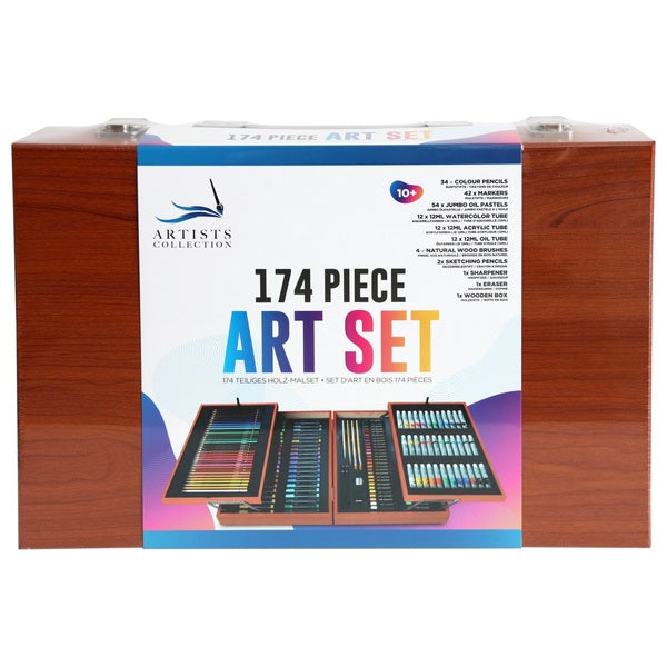 Artists Collection 174 Piece Wooden Art Set