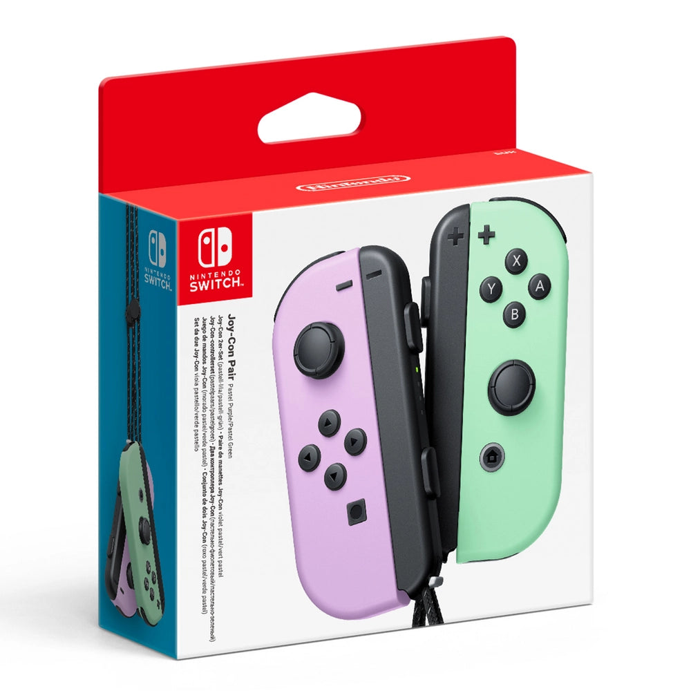 Nintendo Switch Joy-Con Controller Pair - Pastel Purple/Pastel Green