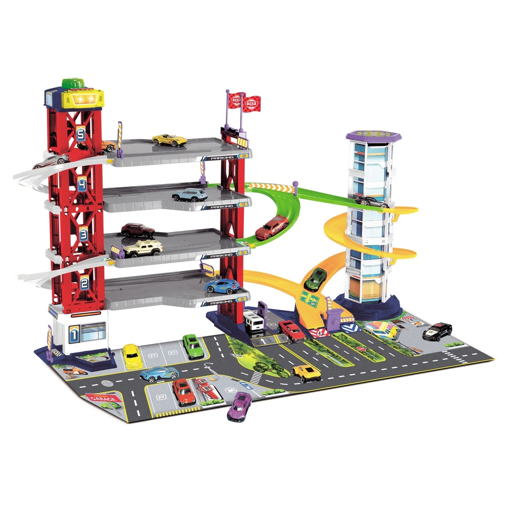 4 Level Parking Garage Playset