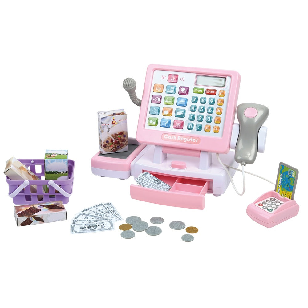 Touch & Count Supermarket Till Pink