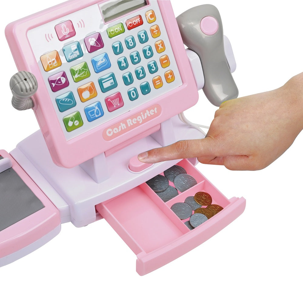 Touch & Count Supermarket Till Pink