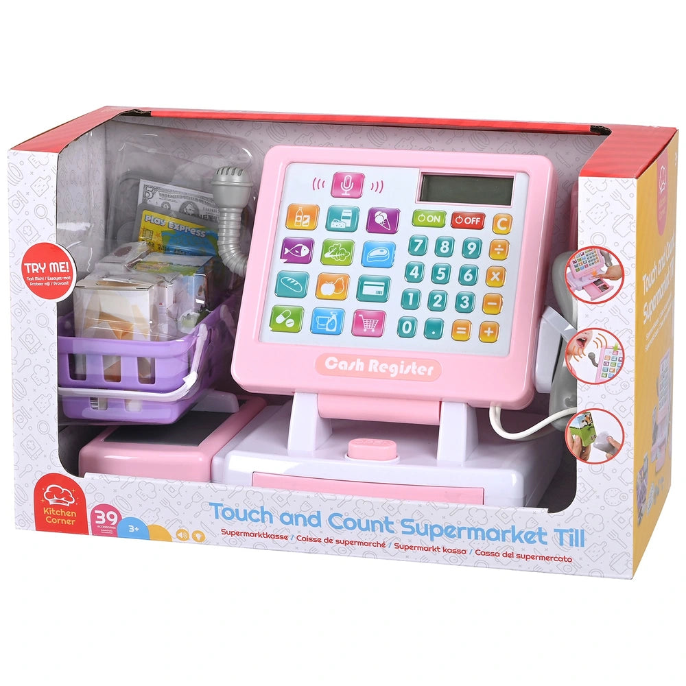 Kitchen Corner Touch And Count Supermarket Till Playset