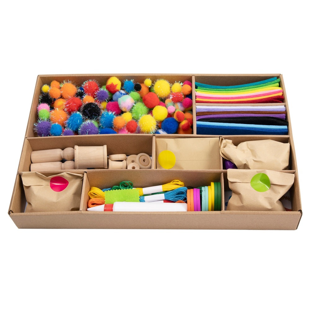 Craft Supplies Deluxe Box 1000+ Pieces