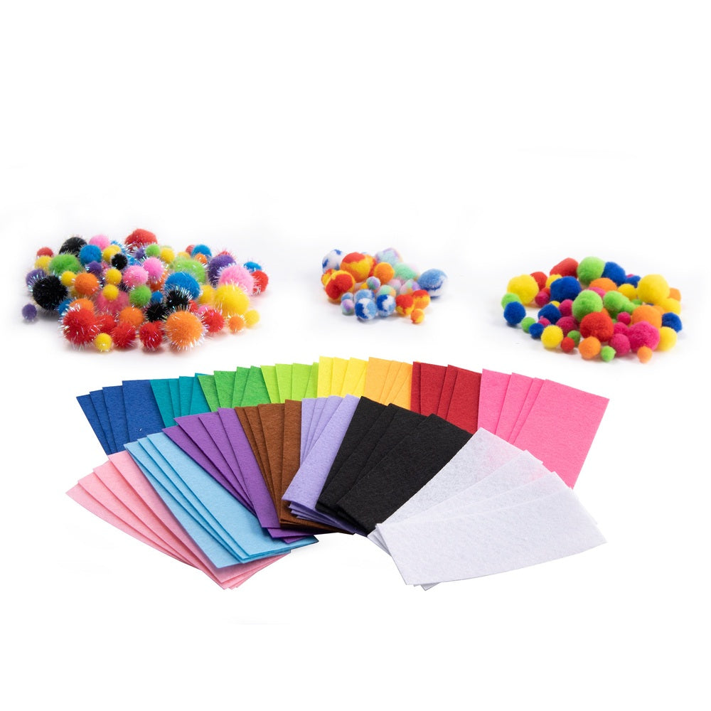 Craft Supplies Deluxe Box 1000+ Pieces