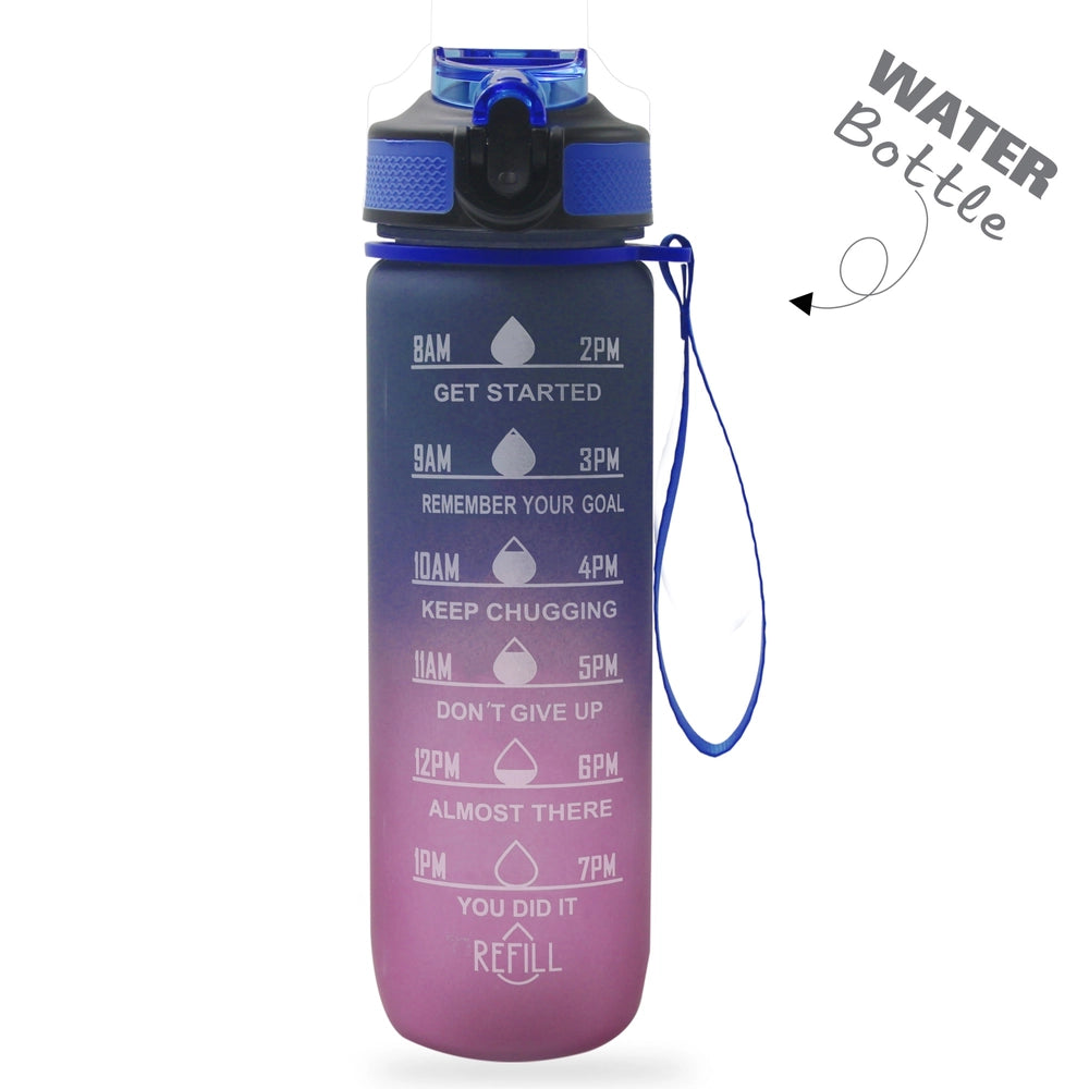 1L Sports Water Bottle Rainbow Assortment
