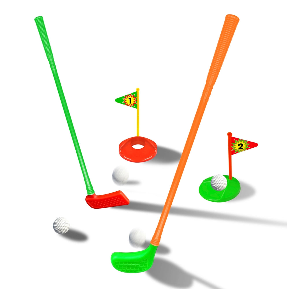 Golf Clubs And Balls Caddy Set