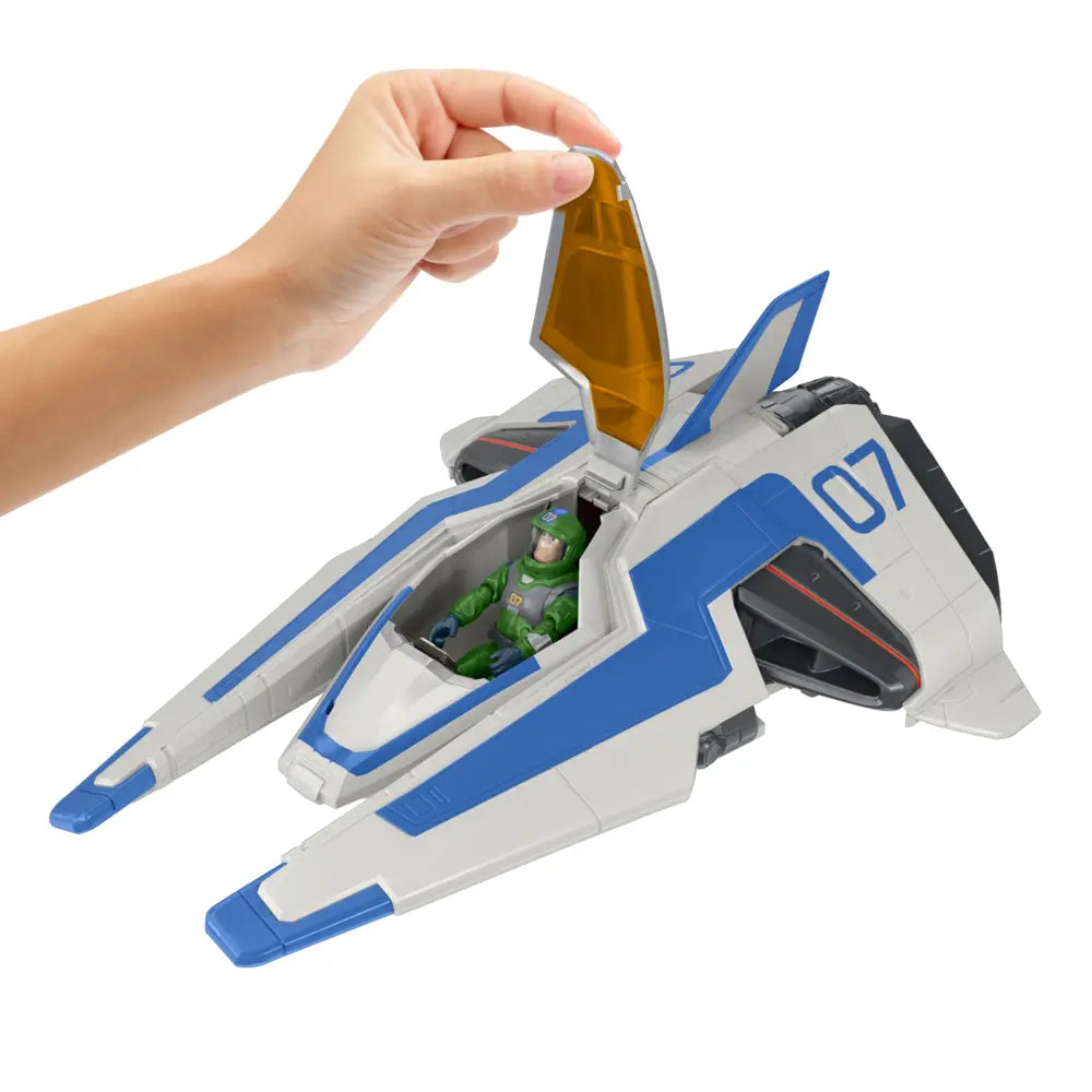 Disney Pixar Lightyear Xl-07 Test Launch Playset With Buzz Figure