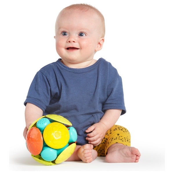 Bright Starts Wobble Bobble Crawl & Chase Ball With Sounds