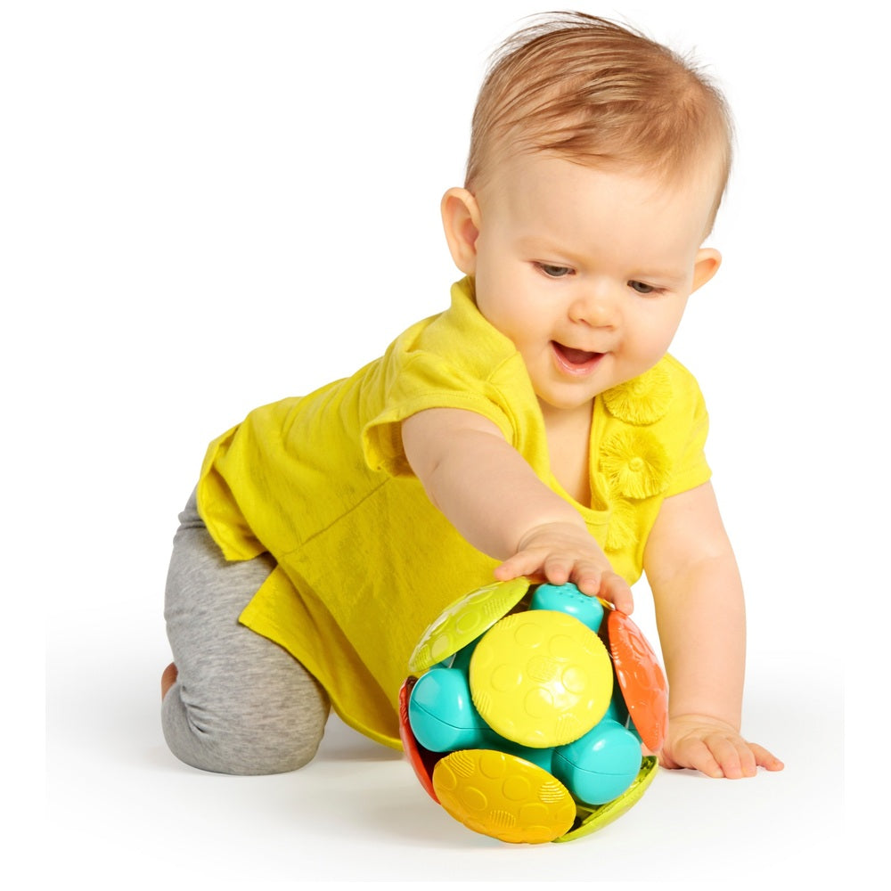 Bright Starts Wobble Bobble Crawl & Chase Ball With Sounds