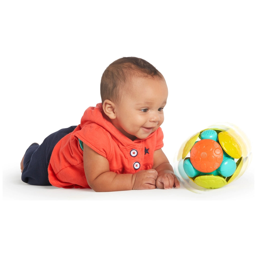 Bright Starts Wobble Bobble Crawl & Chase Ball With Sounds