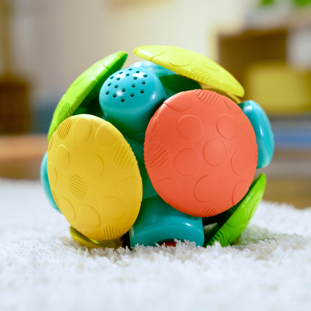 Bright Starts Wobble Bobble Crawl & Chase Ball With Sounds