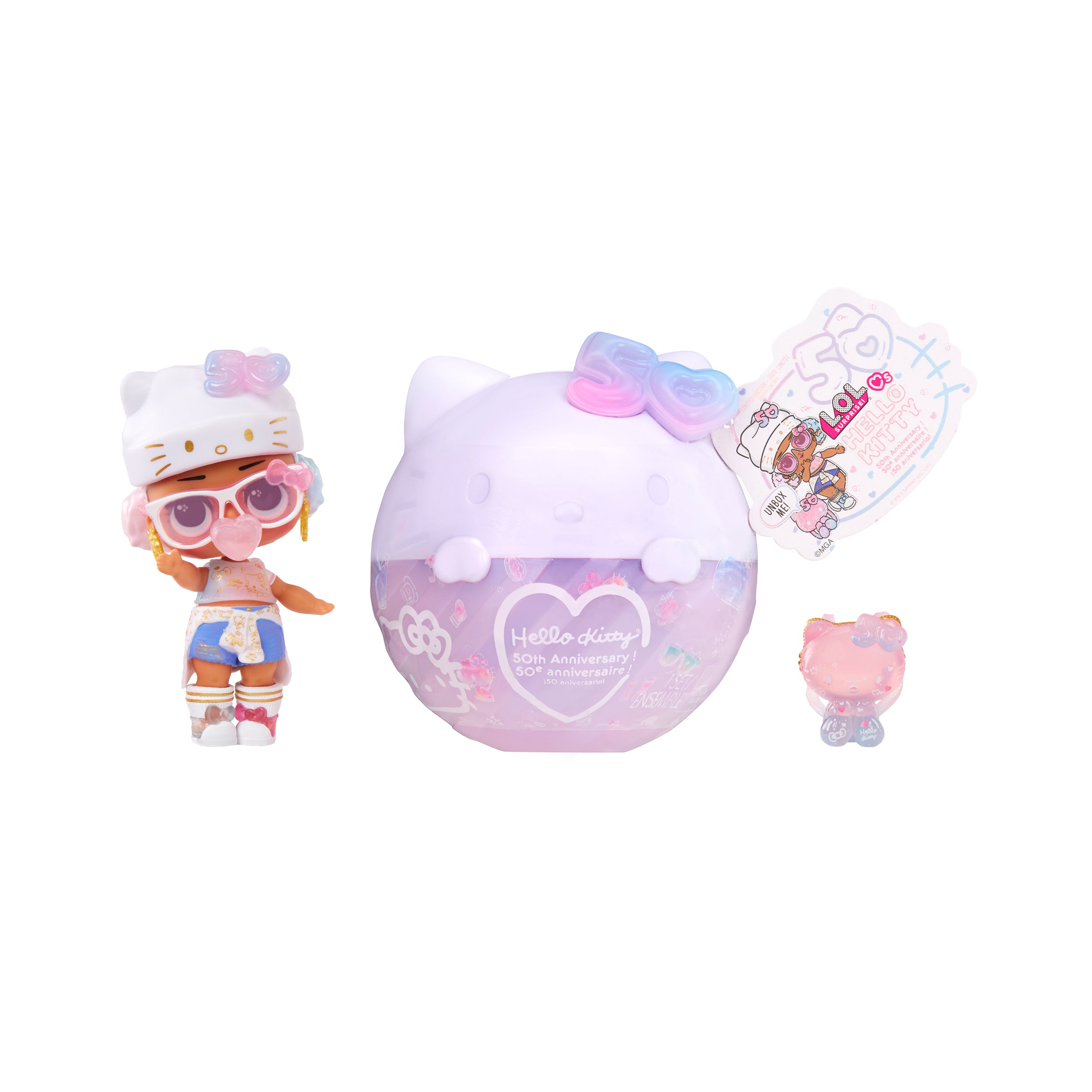 L.o.l. Surprise! Loves Hello Kitty Crystal Cutie Doll