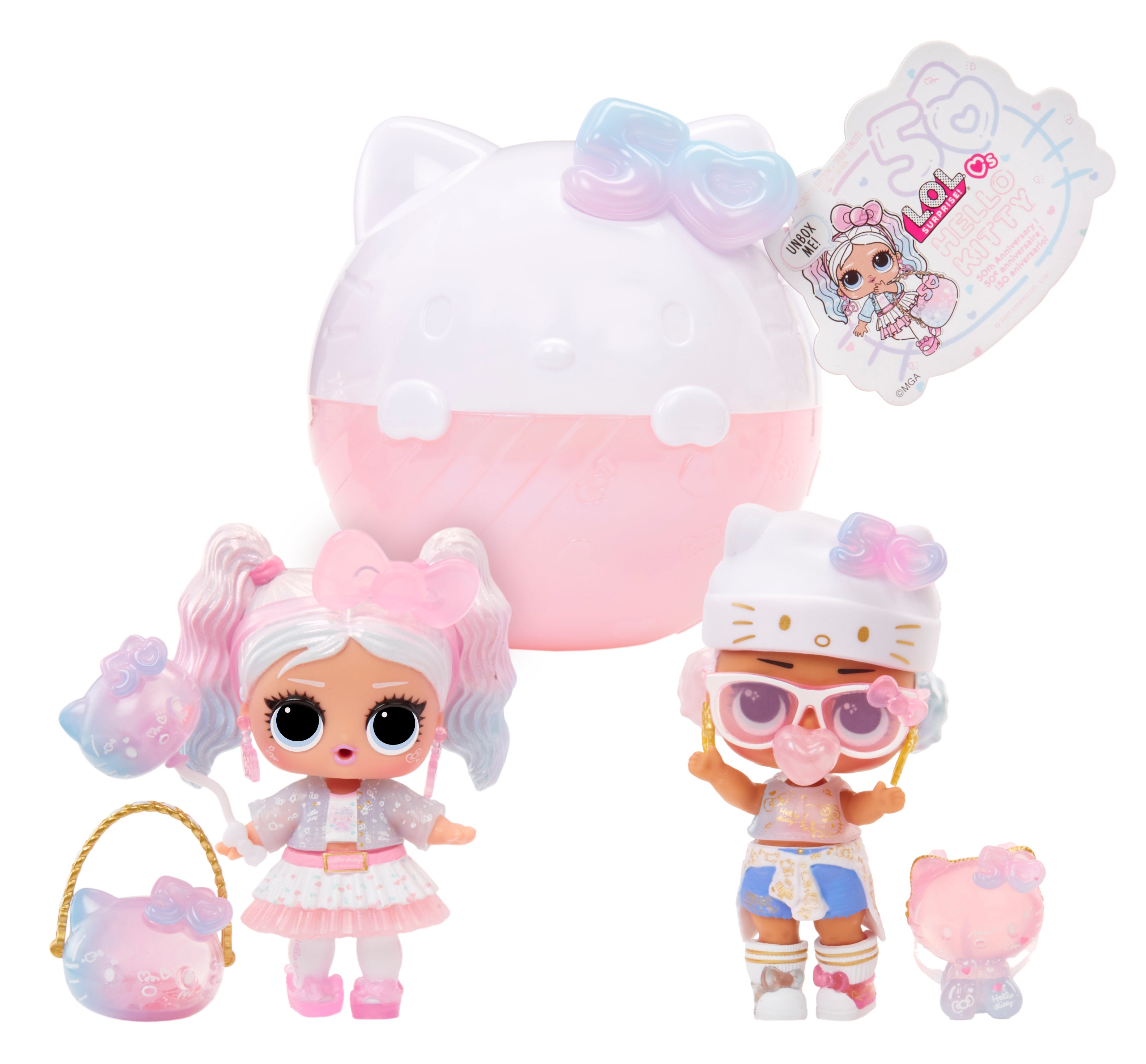 L.o.l. Surprise! Loves Hello Kitty Crystal Cutie Doll