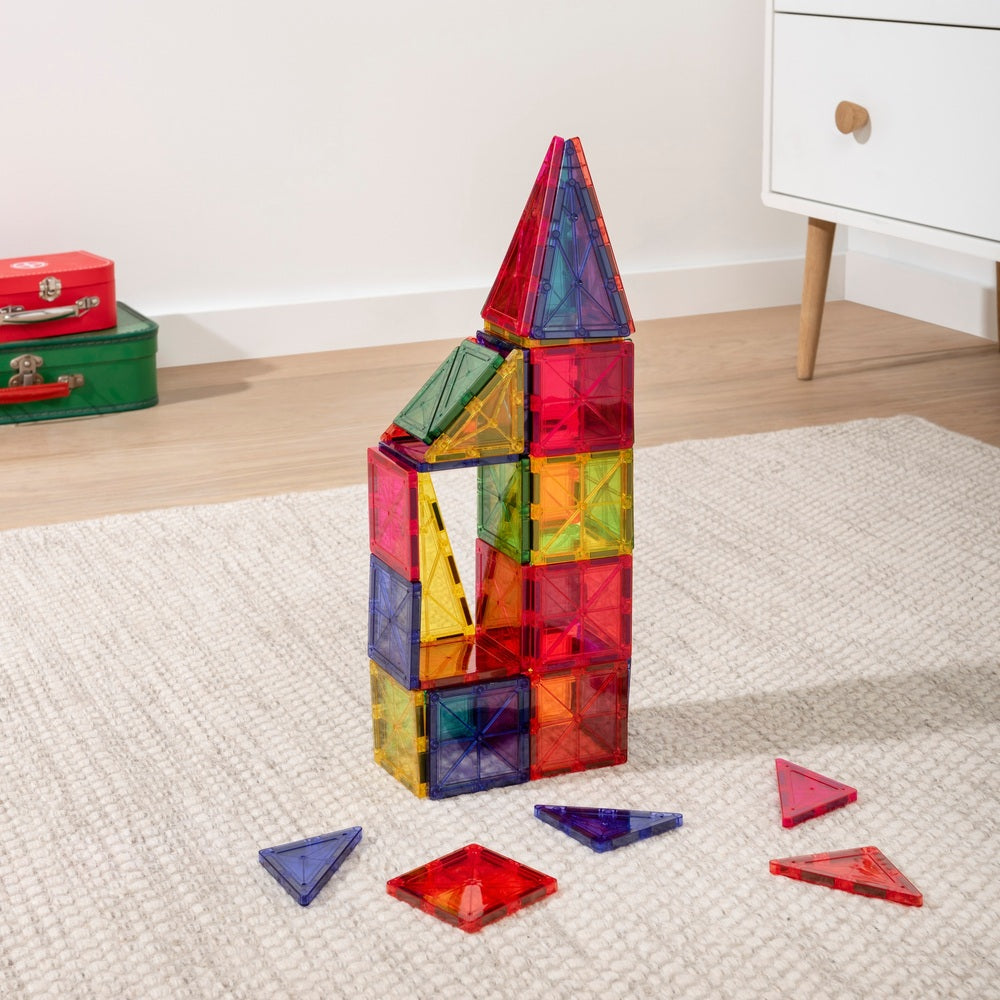 Magnetic Tiles 40-Piece Building Set