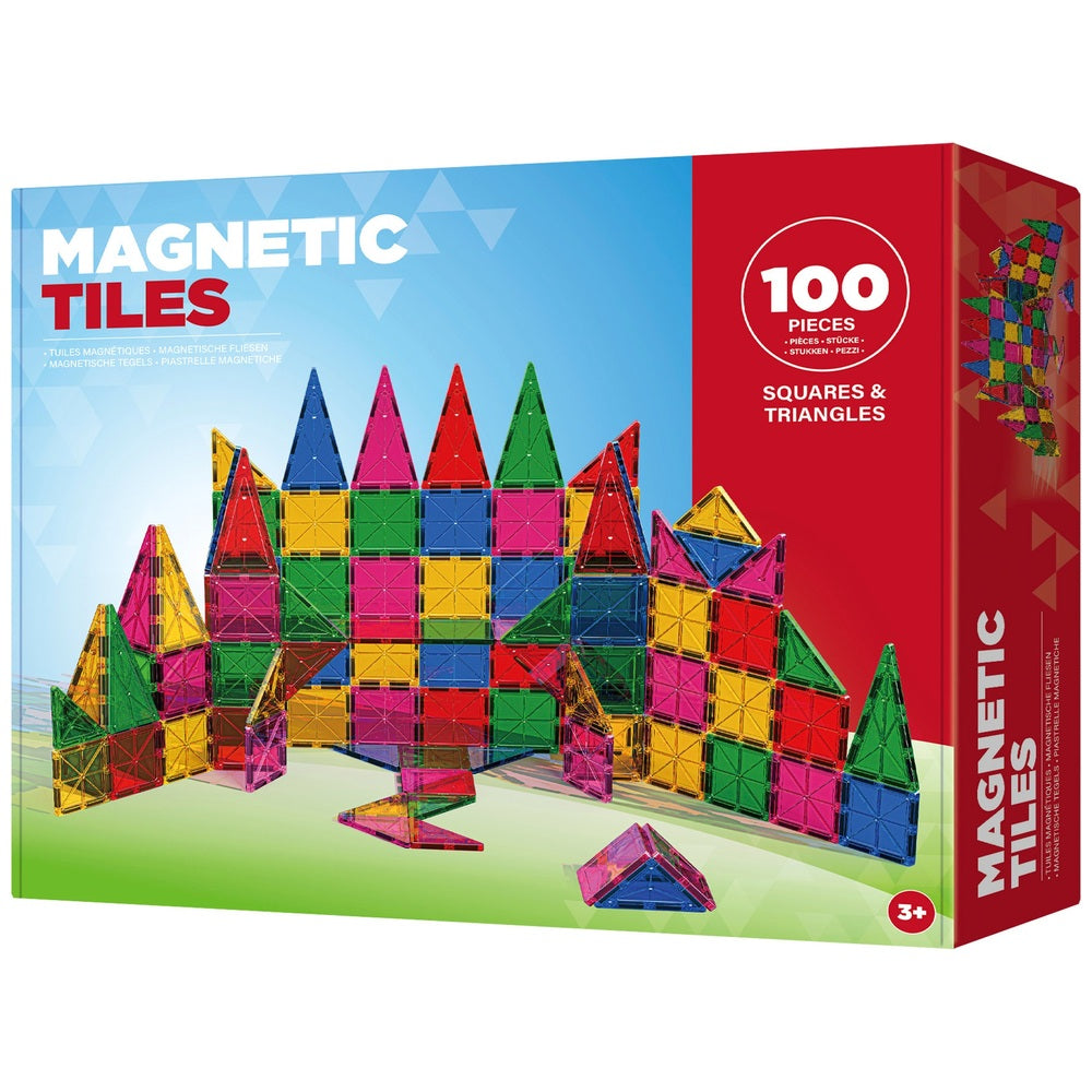 Magnetic Tiles 100-Piece Building Set