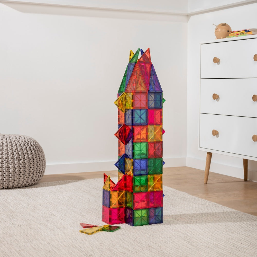 Magnetic Tiles 100-Piece Building Set