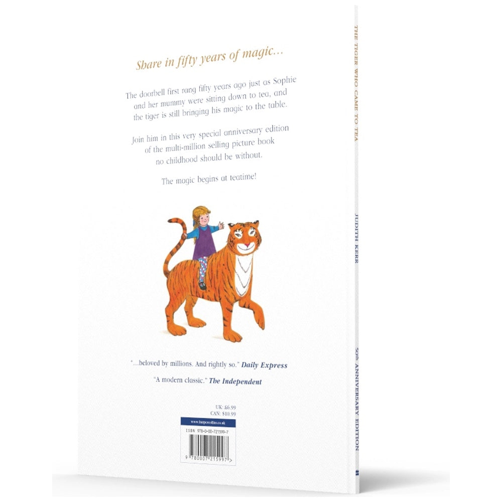 The Tiger Who Came To Tea Paperback Book By Judith Kerr