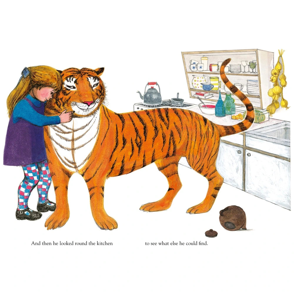 The Tiger Who Came To Tea Paperback Book By Judith Kerr