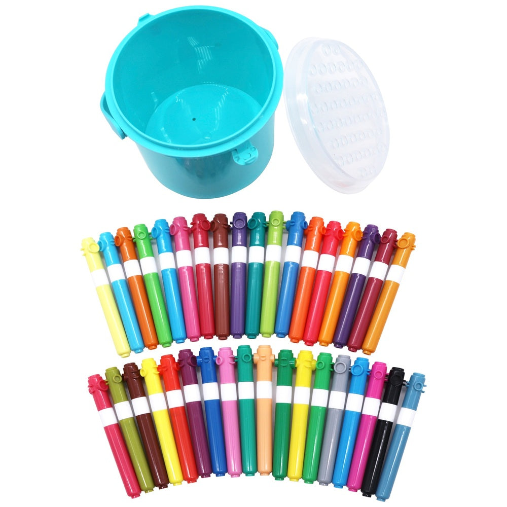 Crafty Co. Washable Markers 36 Piece Tub