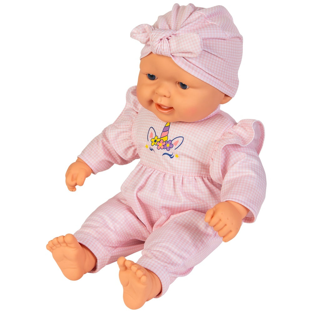 50Cm Baby Doll In Pink Outfit